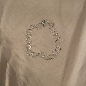 brandy melville heart chocker